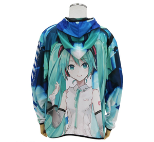 Hatsune Miku NT Full Graphic Dry Hoodie (XL Size)_