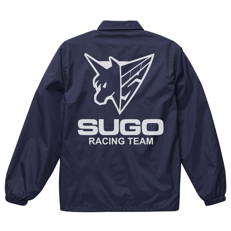 Future GPX Cyber Formula - Sugo Asurada Coach Jacket Navy (M Size) image 1