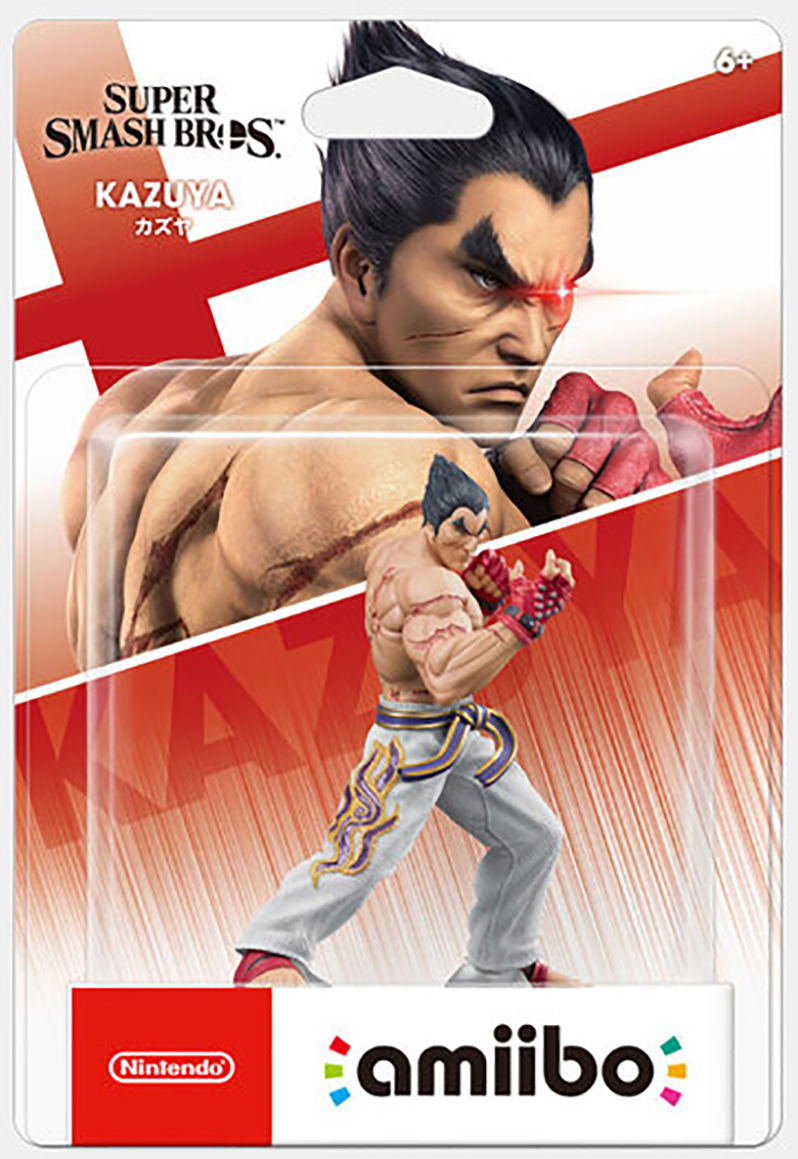 amiibo Super Smash Series Figure (Kazuya) for Wii U, New 3DS