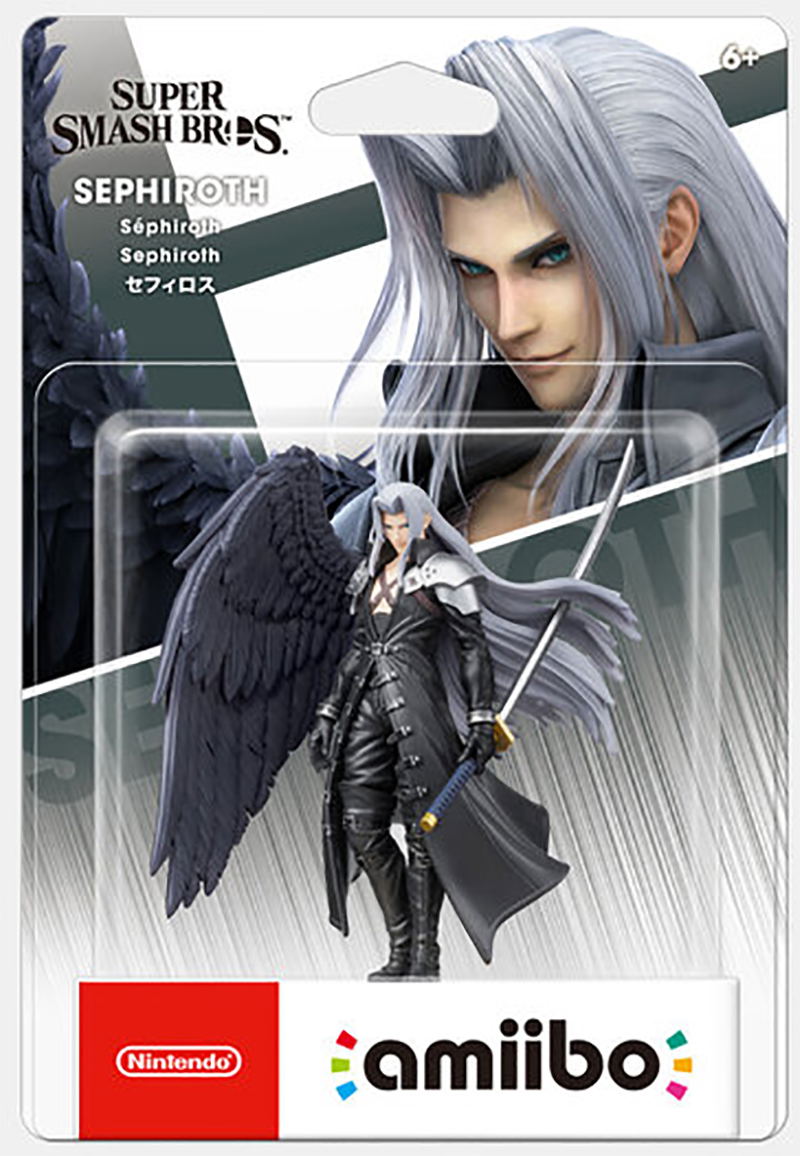 amiibo Super Smash Bros. Series Figure (Sephiroth) image 1