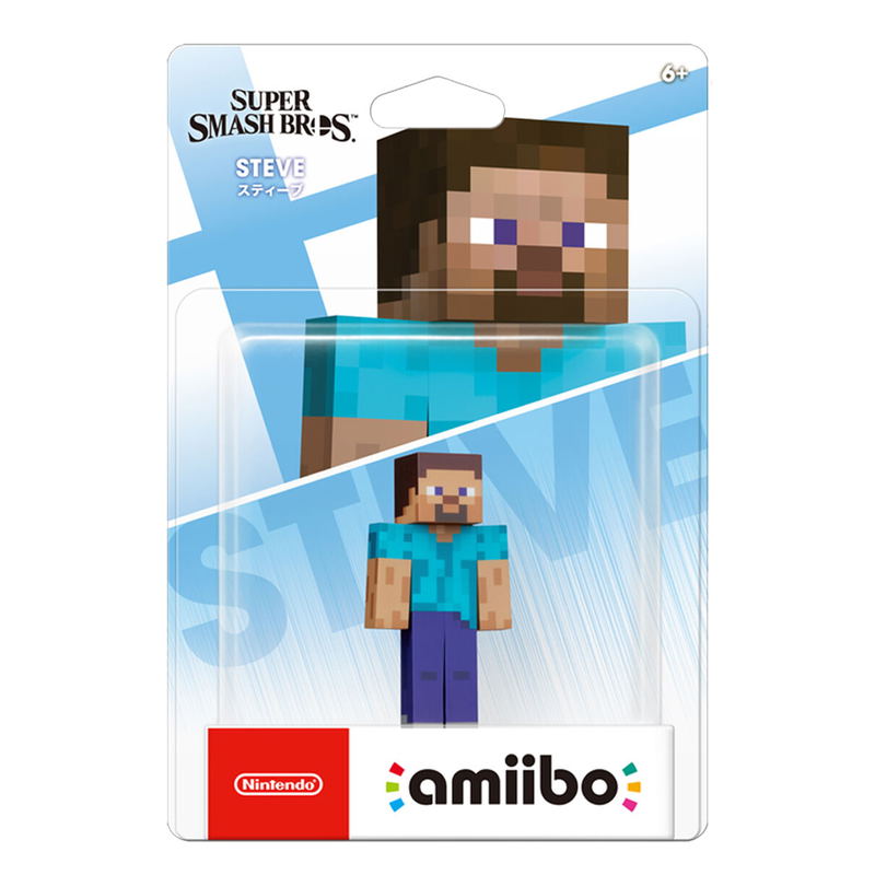amiibo Super Smash Bros. Series Figure (Steve) image 1