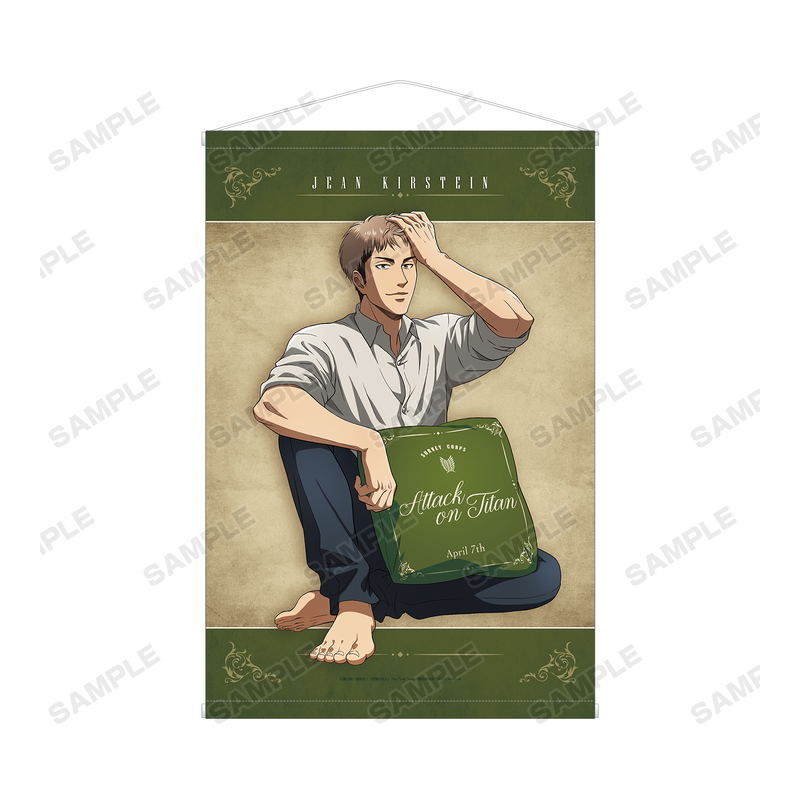 Attack on Titan Original Illustration Relax Ver. B2 Wall Scroll: Jean image 1
