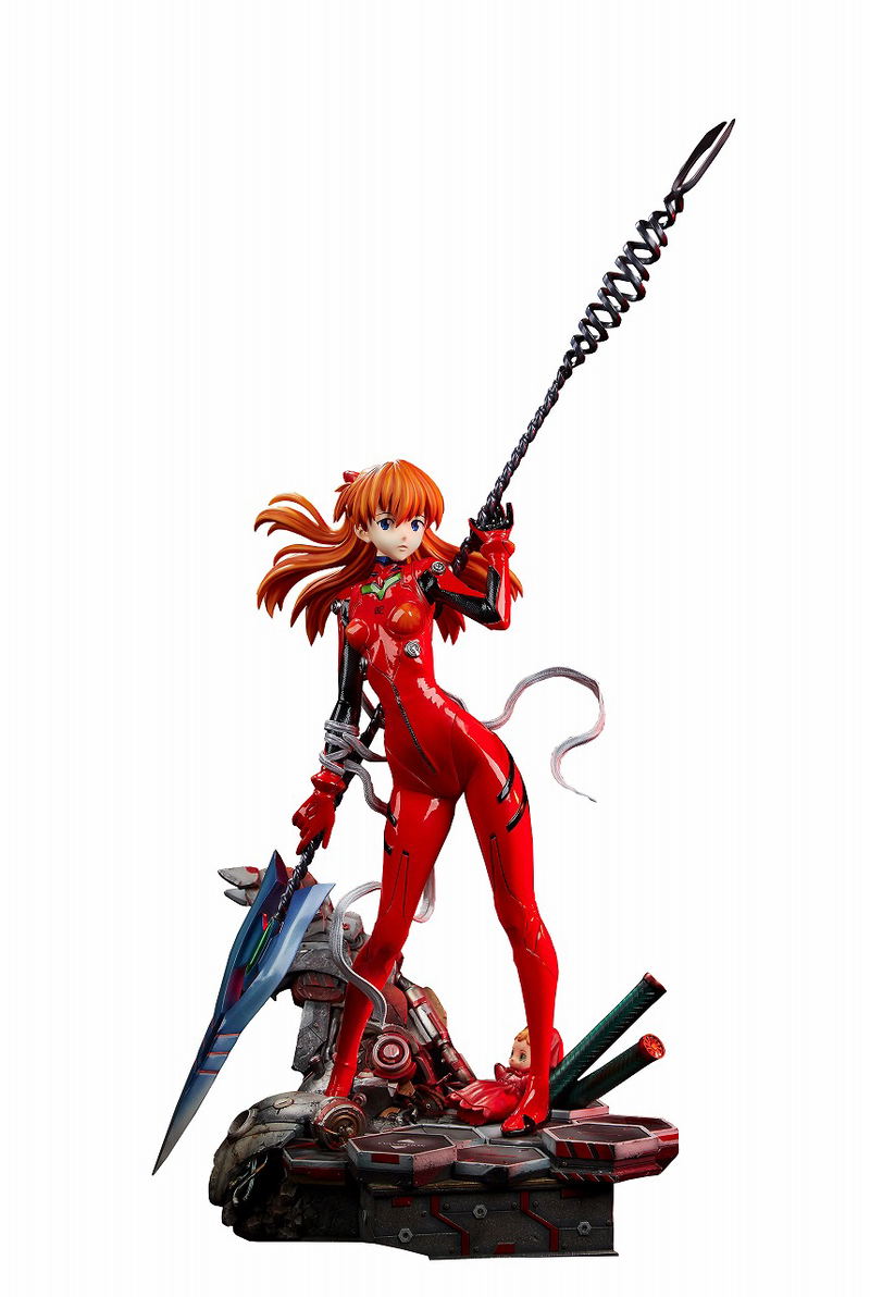 Evangelion 2.0 You Can (Not) Advance 1/4 Scale Wonder Statue: Asuka Langley Sohryu image 1