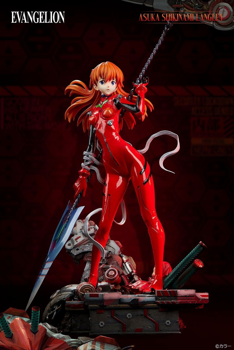 Evangelion 2.0 You Can (Not) Advance 1/4 Scale Wonder Statue: Asuka Langley Sohryu image 3
