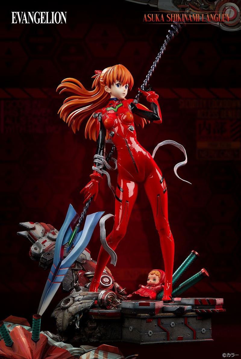 Evangelion 2.0 You Can (Not) Advance 1/4 Scale Wonder Statue: Asuka Langley Sohryu image 4