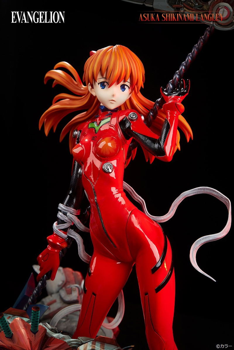 Evangelion 2.0 You Can (Not) Advance 1/4 Scale Wonder Statue: Asuka Langley Sohryu image 5