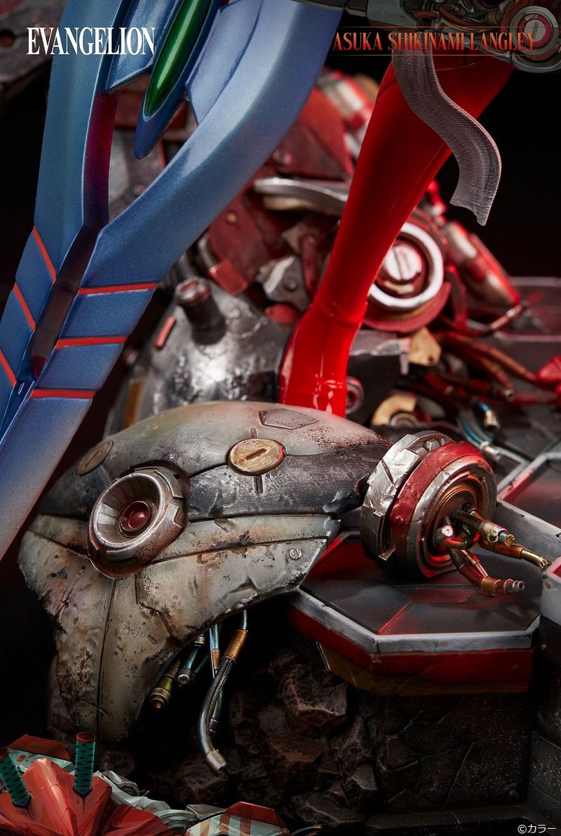 Evangelion 2.0 You Can (Not) Advance 1/4 Scale Wonder Statue: Asuka Langley Sohryu image 8