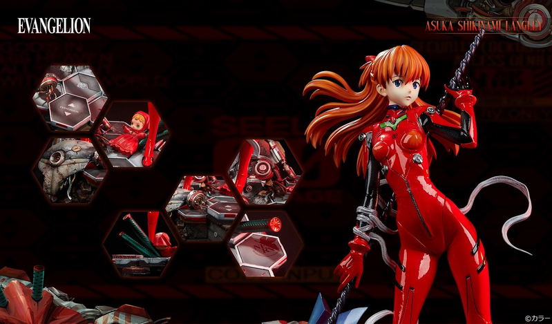 Evangelion 2.0 You Can (Not) Advance 1/4 Scale Wonder Statue: Asuka Langley Sohryu image 9