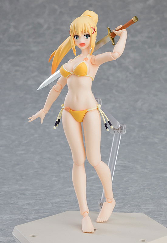 figma No. EX-065 KonoSuba God's Blessing on This Wonderful World!: Darkness Swimsuit Ver. [GSC Online Shop Exclusive Ver.] image 2