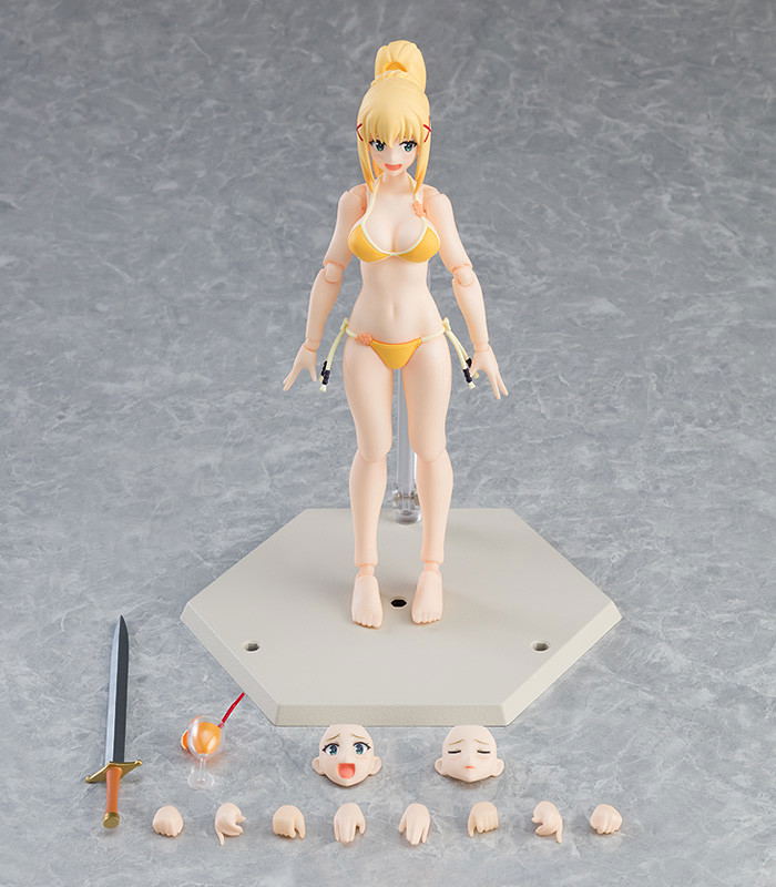 figma No. EX-065 KonoSuba God's Blessing on This Wonderful World!: Darkness Swimsuit Ver. [GSC Online Shop Exclusive Ver.] image 8