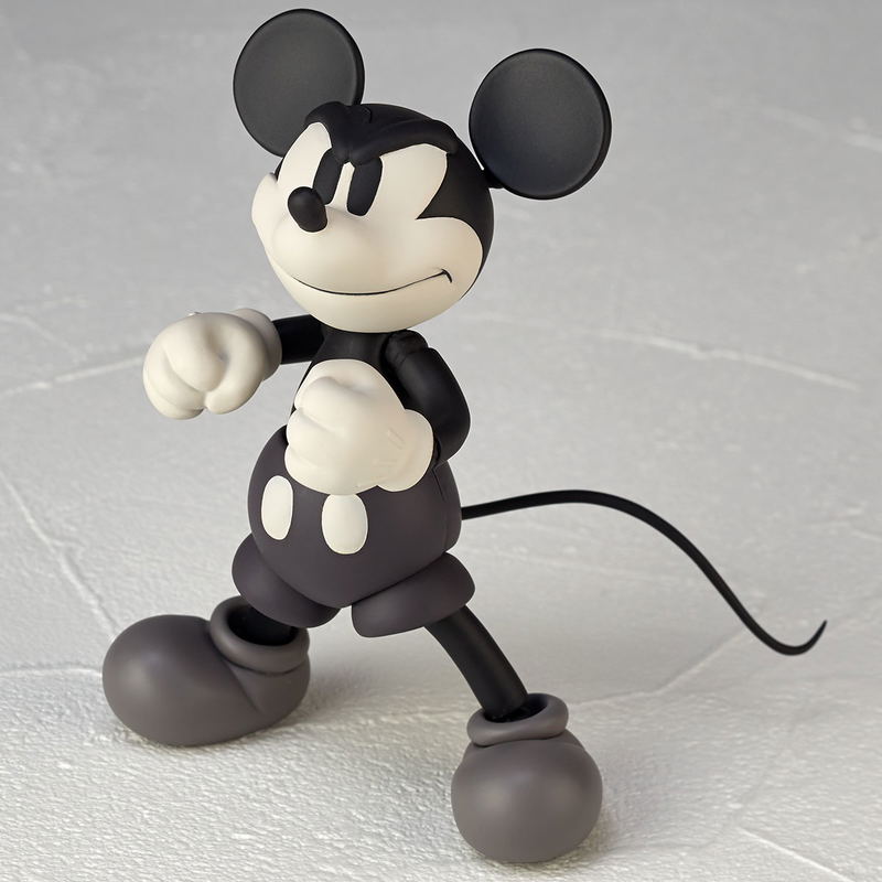 Figure Complex Movie Revo Series No. 013EX Mickey Mouse (1936/Monotone Color Ver.) image 5