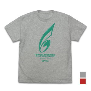 Future GPX Cyber Formula - Stormzender T-shirt Mixed Gray (L Size)_