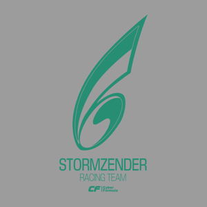 Future GPX Cyber Formula - Stormzender T-shirt Mixed Gray (L Size)_