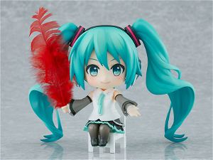 Nendoroid Swacchao Piapro Characters: Hatsune Miku NT Akai Hane Central Community Chest of Japan Campaign Ver. [GSC Online Shop Exclusive Ver.]