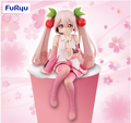 Piapro Characters Hatsune Miku Noodle Stopper Figure: Sakura Miku 2022 Ver. thumbnail 1