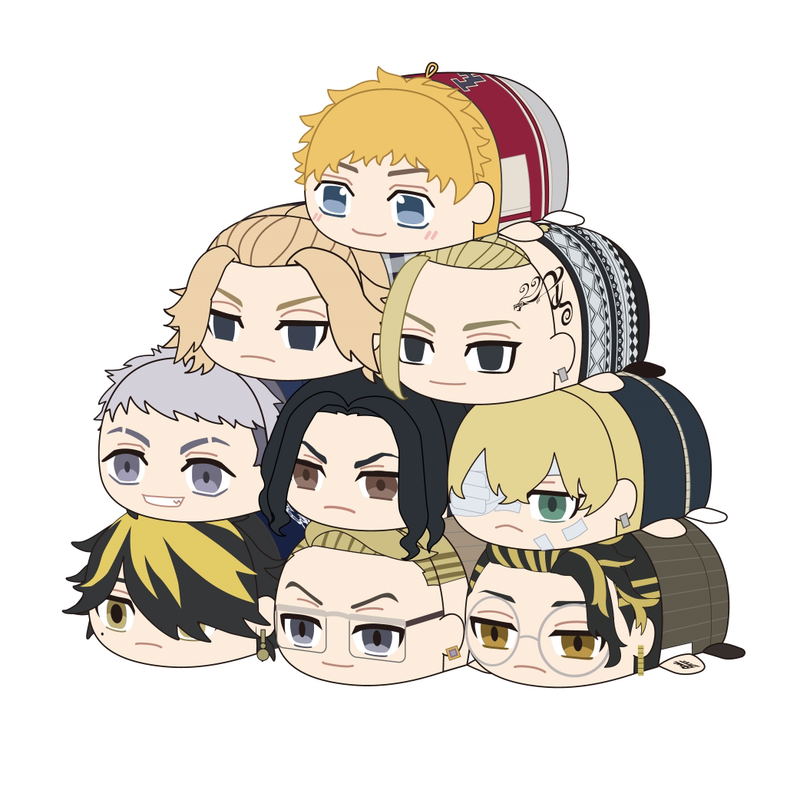Tokyo Revengers Potekoro Mascot 3: TR-20 (Set of 9 pieces) image 1