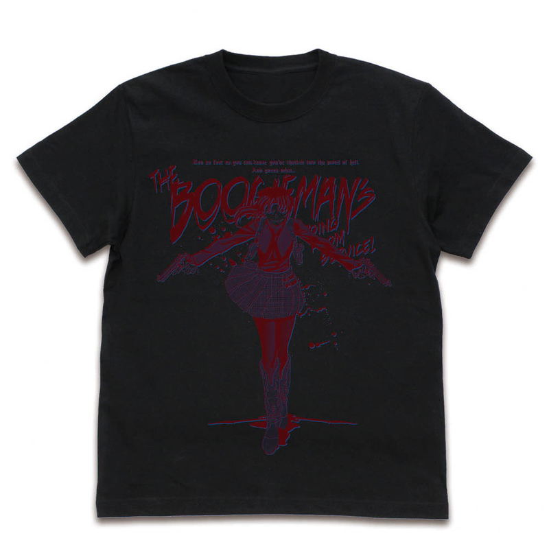 Black Lagoon: The Boogieman's Doing From Service T-shirt Black (L Size) image 1