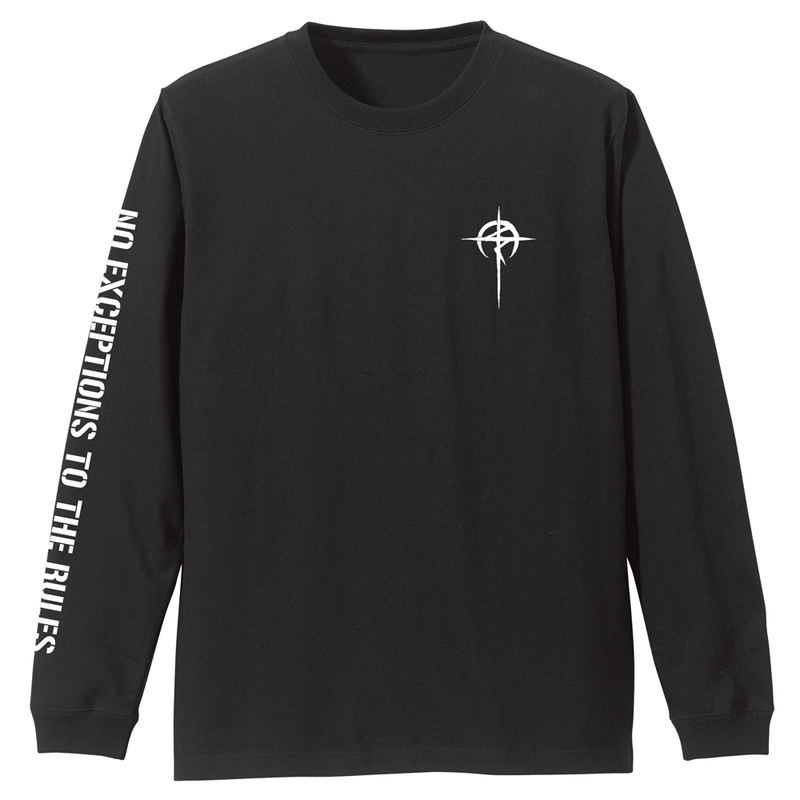 Mobile Suit Gundam: Hathaway's Flash - Mafty Rib Long Sleeve T-shirt Black (M Size) image 2