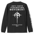 Mobile Suit Gundam: Hathaway's Flash - Mafty Rib Long Sleeve T-shirt Black (L Size) thumbnail 3