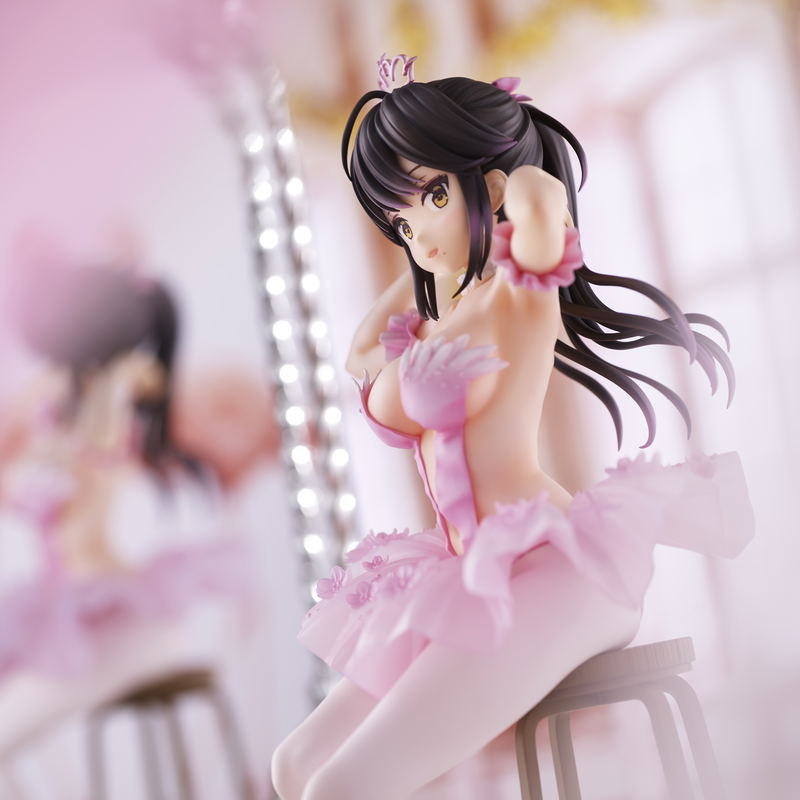 Anmi Illustration Pre-Painted Figure: Flamingo Ballet Company Ponytail Girl (Re-run) image 12
