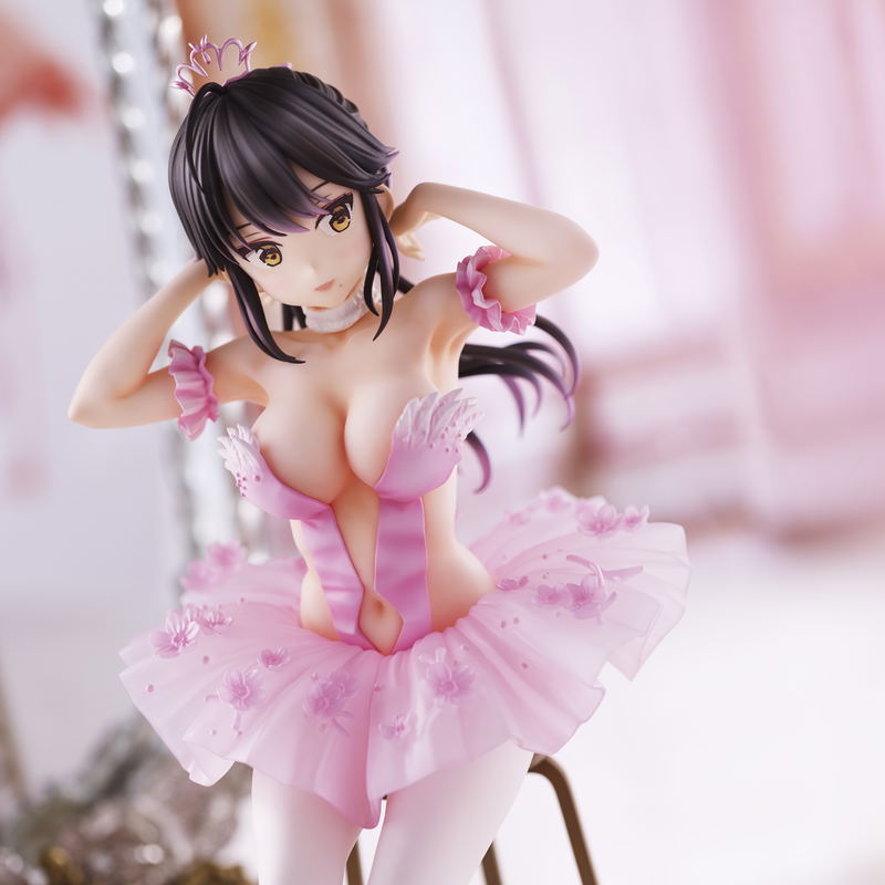 Anmi Illustration Pre-Painted Figure: Flamingo Ballet Company Ponytail Girl (Re-run) image 13