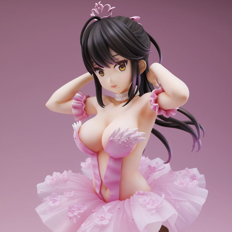 Anmi Illustration Pre-Painted Figure: Flamingo Ballet Company Ponytail Girl (Re-run) image 7