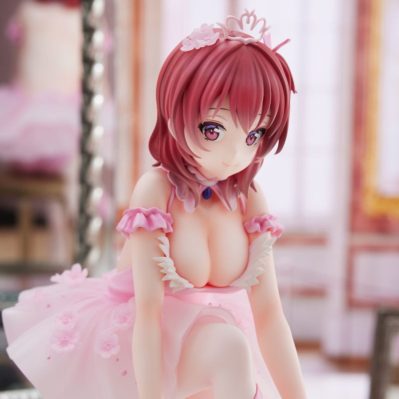 Anmi Illustration Pre-Painted Figure: Flamingo Ballet Company Red Hair Girl image 11