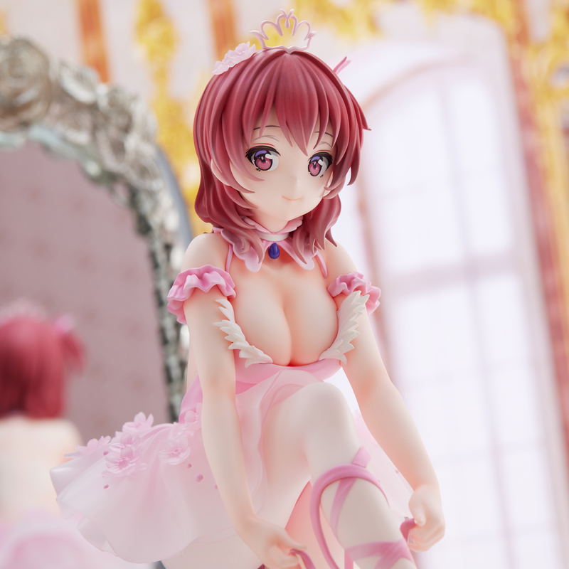Anmi Illustration Pre-Painted Figure: Flamingo Ballet Company Red Hair Girl image 12