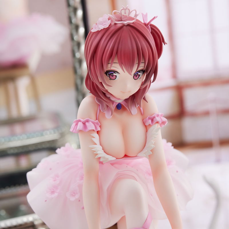 Anmi Illustration Pre-Painted Figure: Flamingo Ballet Company Red Hair Girl image 13