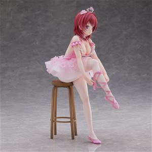 Anmi Illustration Pre-Painted Figure: Flamingo Ballet Company Red Hair Girl