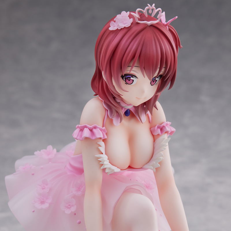 Anmi Illustration Pre-Painted Figure: Flamingo Ballet Company Red Hair Girl image 8