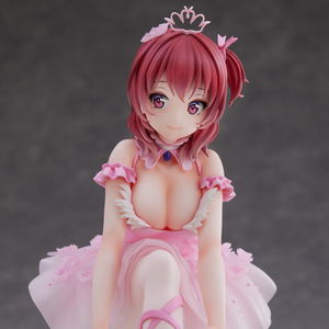 Anmi Illustration Pre-Painted Figure: Flamingo Ballet Company Red Hair Girl_