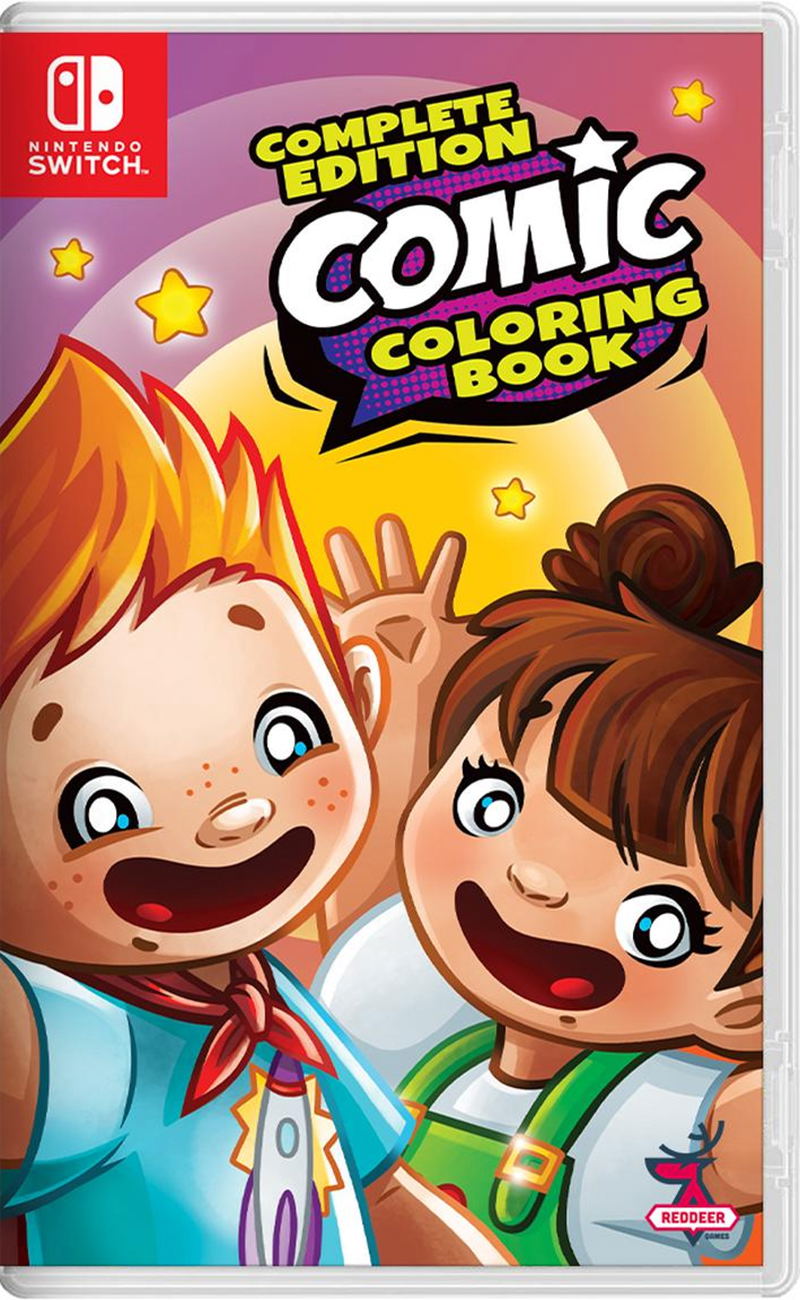 Comic Coloring Book — Import Game Deal
