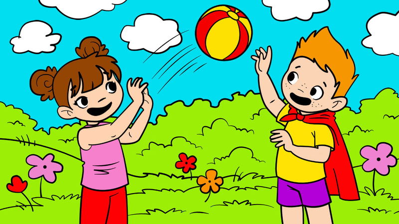 Comic Coloring Book image 3