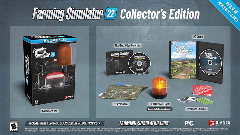 Farming Simulator 22 (DVD-ROM) [Collector's Edition] image 1