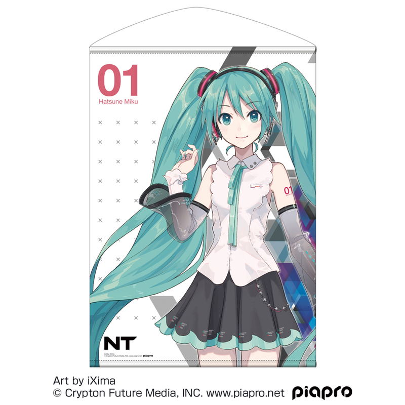 Hatsune Miku NT B2 Wall Scroll: Hatsune Miku (Re-run) image 1