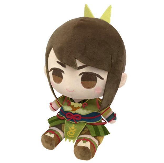Monster Hunter Rise Deformed Plush: Yomogi & Utsushi (Set of 2 Pieces) image 1