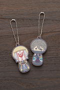 Monster Hunter Rise Kokeshi Type Wood Mascot Set: Kagero And Utsushi thumbnail 1