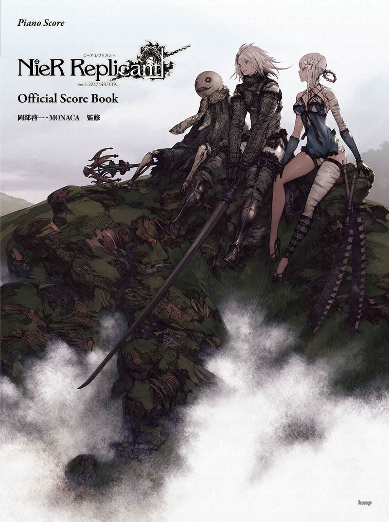 Piano Pieces Nier Replicant ver.1.22474487139... Official Score Book Keiichi Okabe, Supervised By Monaca image 1