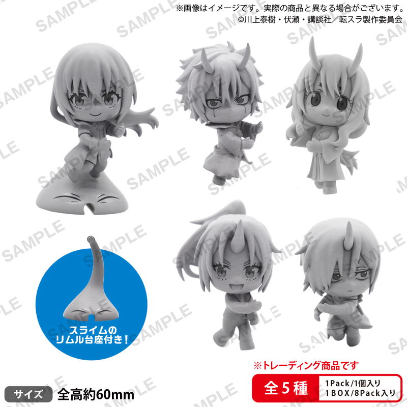 That Time I Got Reincarnated as a Slime Mugyutto Cable Mascot DX+ Vol. 1 (Set of 8 Packs) image 2