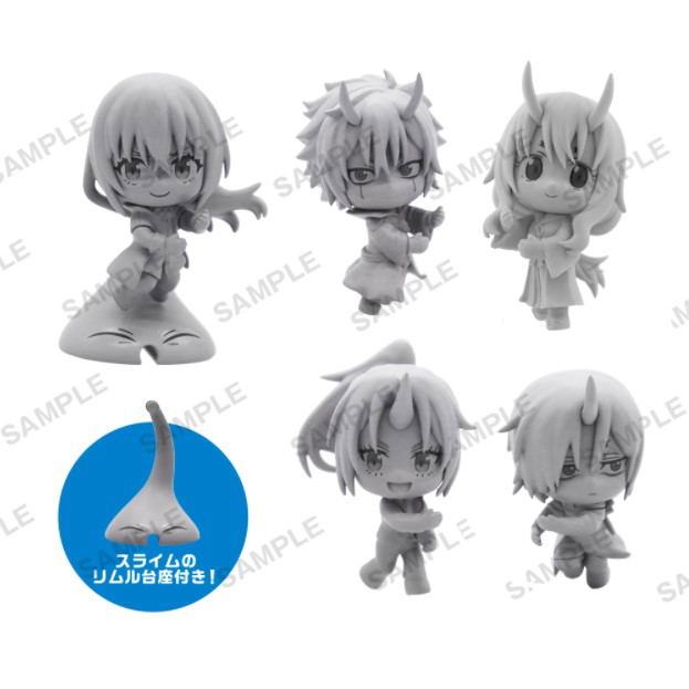 That Time I Got Reincarnated as a Slime Mugyutto Cable Mascot DX+ Vol. 1 (Set of 8 Packs) image 1