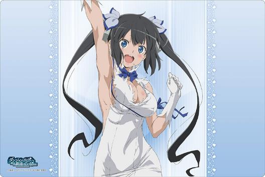 Bushiroad Rubber Mat Collection V2 Vol. 172 Is It Wrong to Try to Pick Up Girls in a Dungeon?: Hestia image 1