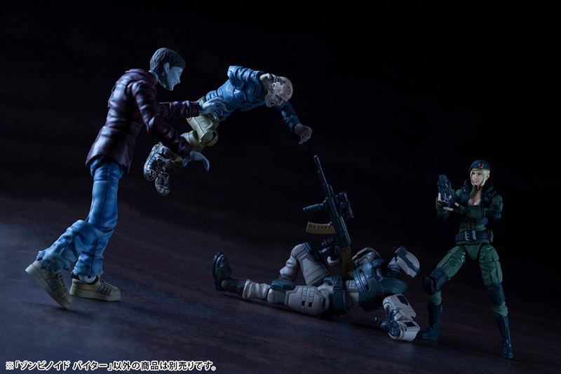 End of Heroes 1/24 Scale Plastic Model Kit: Zombinoid Biter image 17