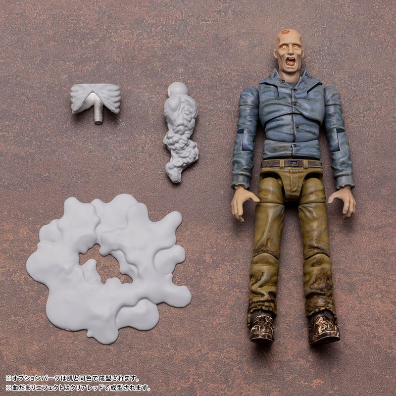 End of Heroes 1/24 Scale Plastic Model Kit: Zombinoid Biter image 8