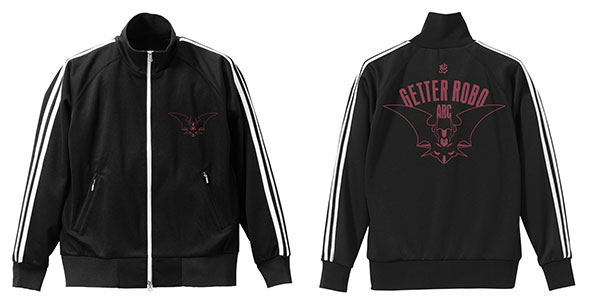 Getter Robo Arc: Anime Edition Getter Arc Icon Mark Jersey Black x White (S Size) image 3