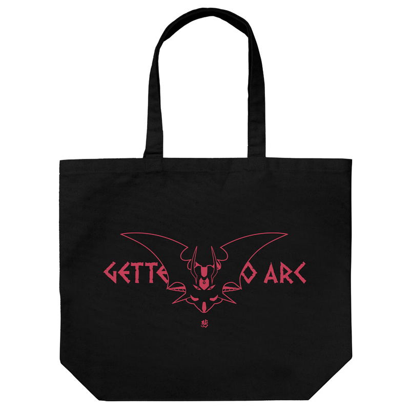 Getter Robo Arc: Anime Edition Getter Arc Icon Mark Large Tote Bag Black image 1