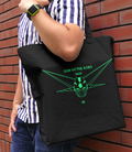 Getter Robo Arc: Anime Edition Shin Getter Robo Tarak Large Tote Bag Black thumbnail 2