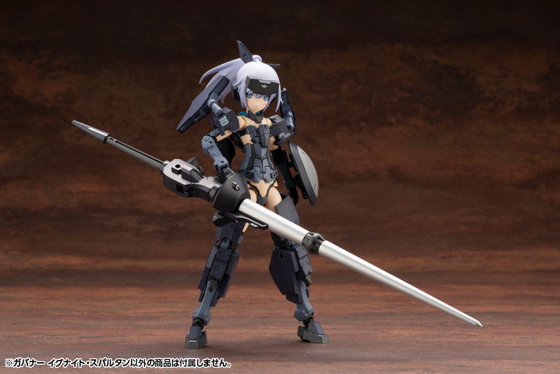 Hexa Gear 1/24 Scale Plastic Model Kit: Governor Ignite Spartan image 18