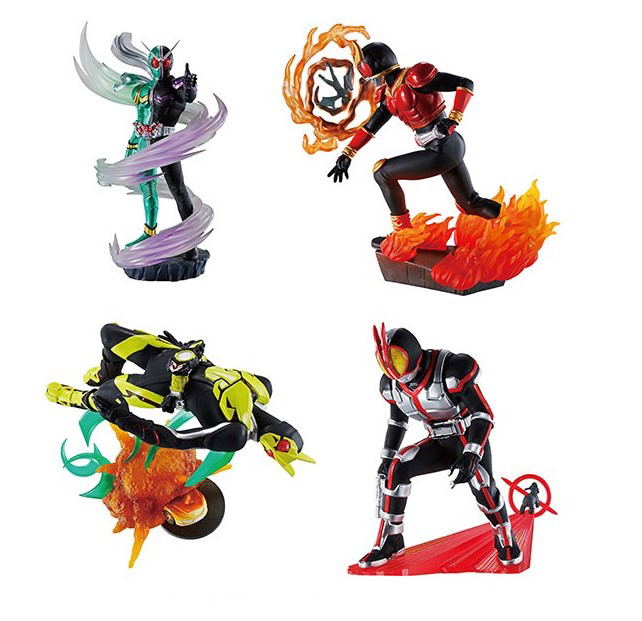 Kamen Rider Petitrama Series: Legend Rider Memories (Set of 4 Pieces) image 1