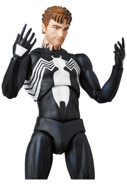 MAFEX The Amazing Spider-Man: Spider-Man Black Costume (Comic Ver.) image 2